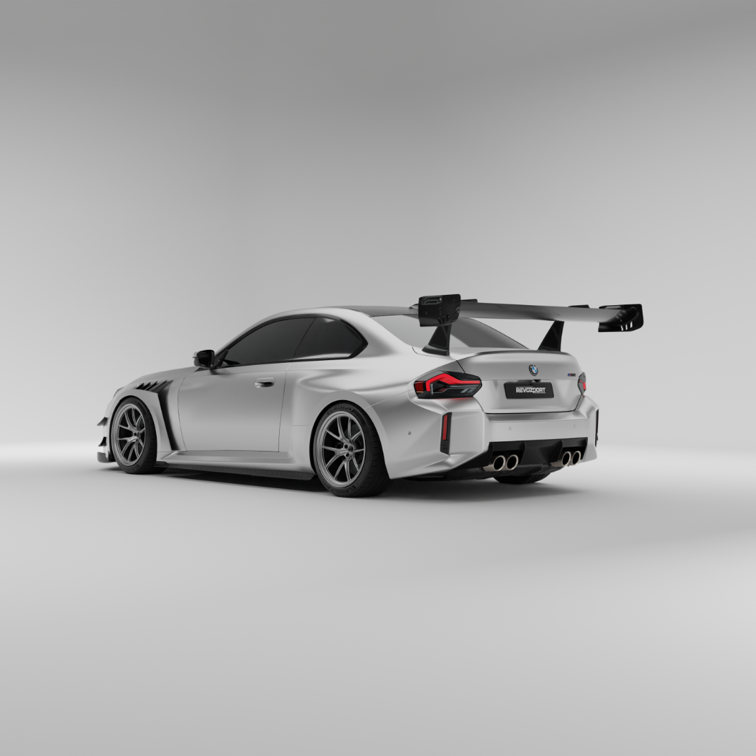 BMW M2 G87 Carbon Fiber OEM Replacement Diffuser - Revozport