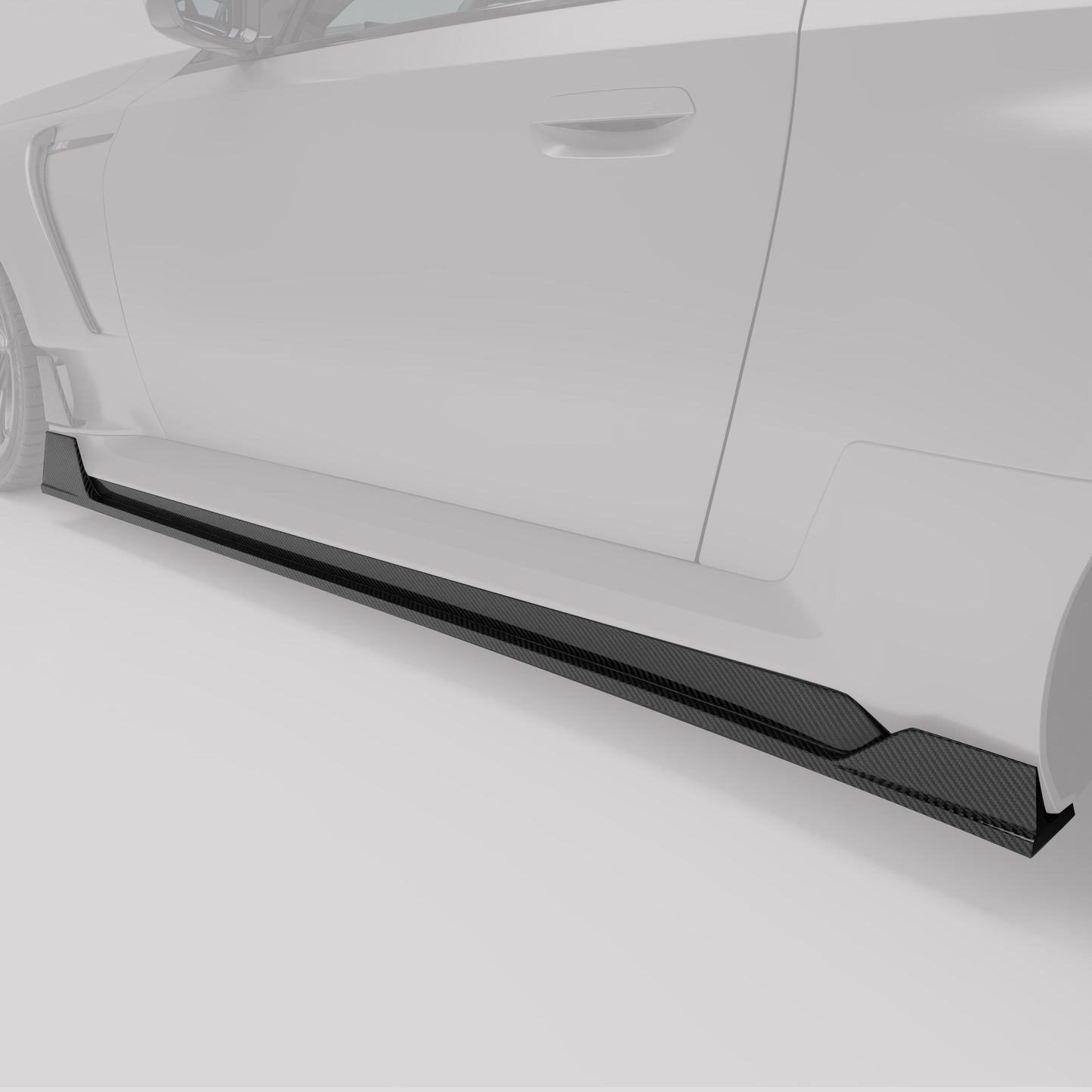 BMW M2 G87 Carbon Fiber Side Skirts