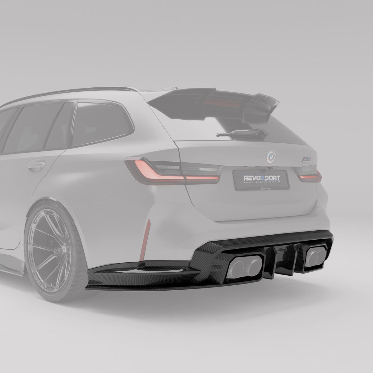 BMW M3 G81 Carbon Fiber Rear Diffuser