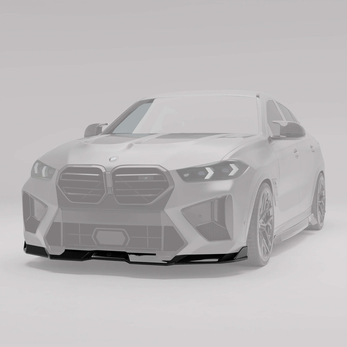 BMW X6M F96 LCI Carbon Fiber Front Lip