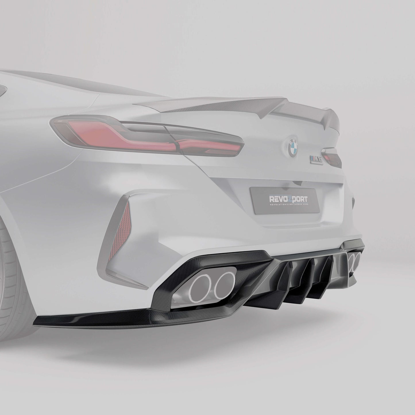 BMW M8 F91 F92 Carbon Fiber Rear Diffuser