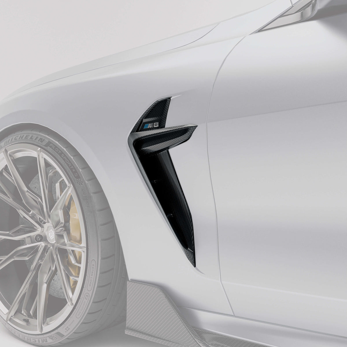 BMW M8 F91 F92 F93 Carbon Fiber Side Vents