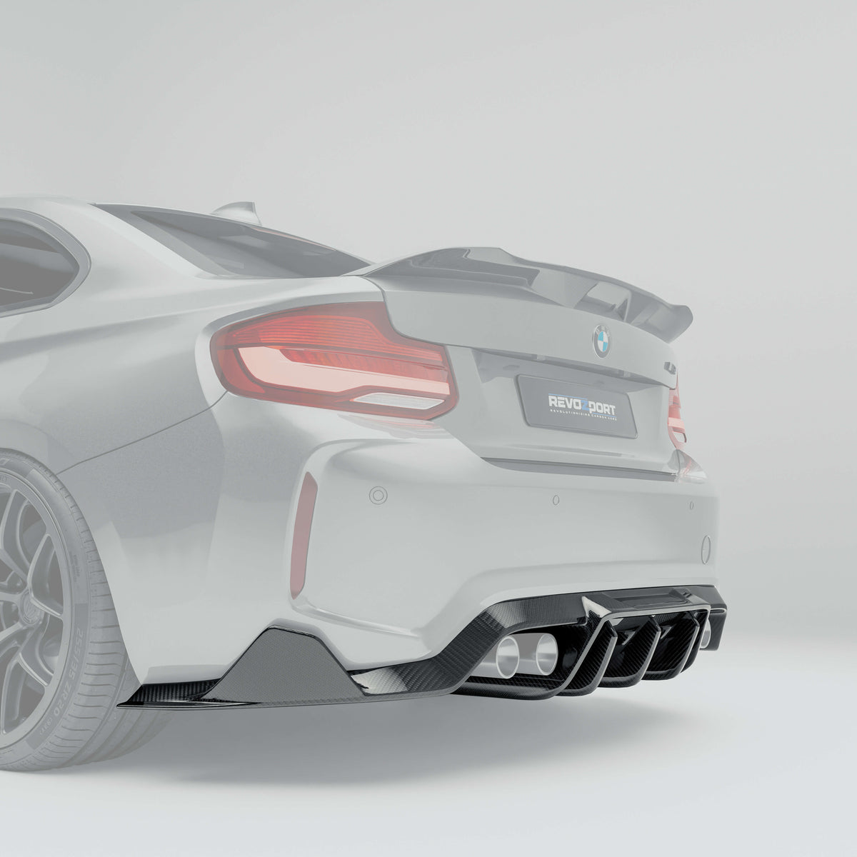 BMW M2 F87 N55 Carbon Rear Diffuser