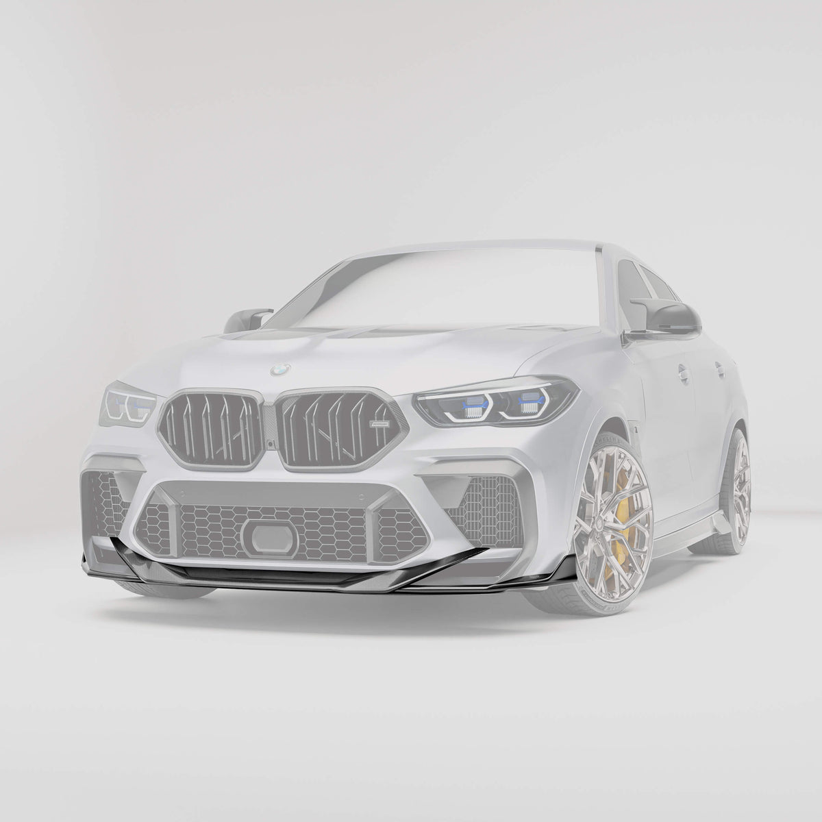 BMW X6M F96 Pre-LCI Carbon Fiber Front Lip