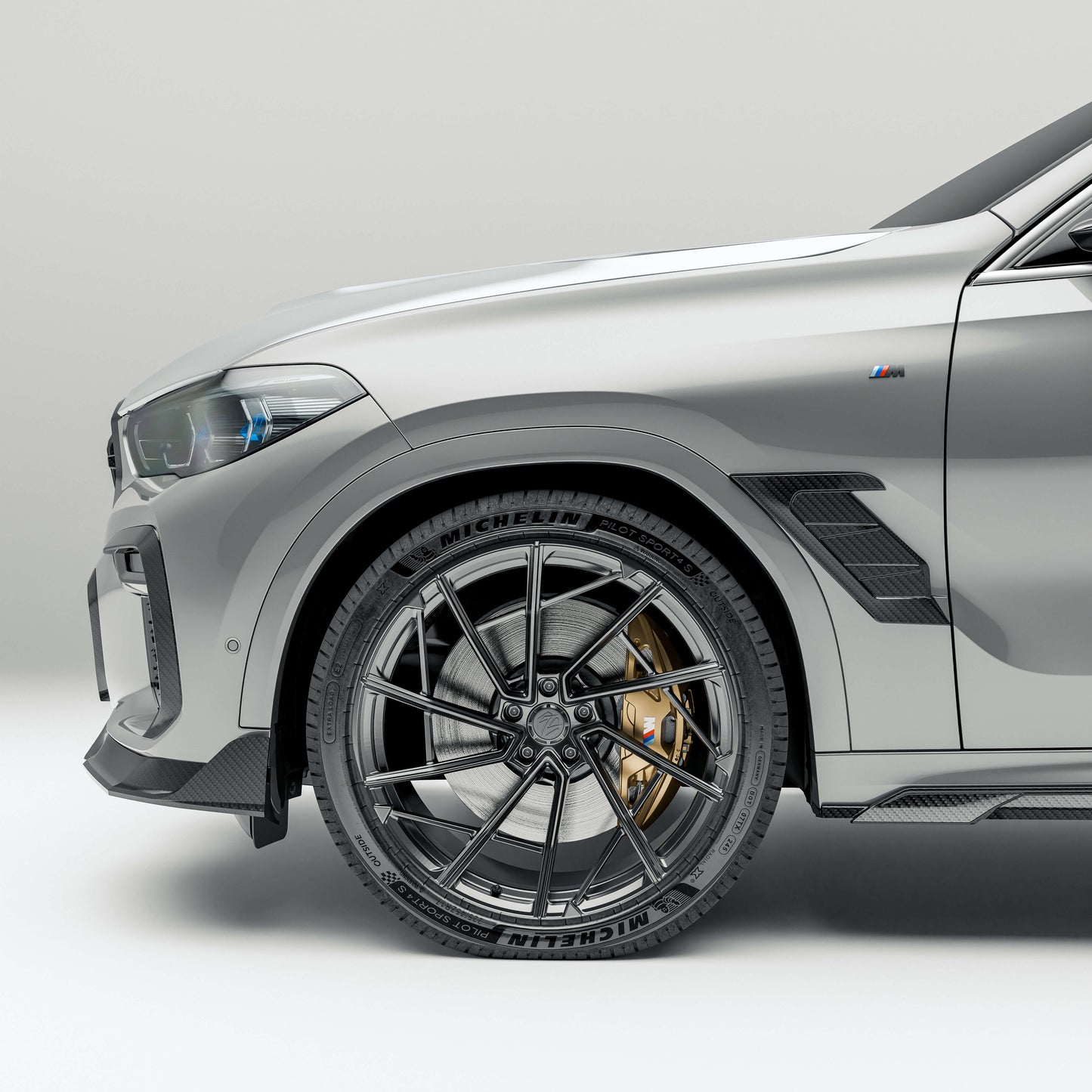 BMW X6 G06 Carbon Fiber Side Fender Vents