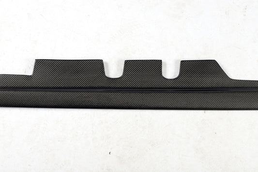 Car Styling E Style Carbon Fiber Body Trim Side Skirt Bumper Extension Lip For BMW 3 Series E92 E93 M3 2008-2013