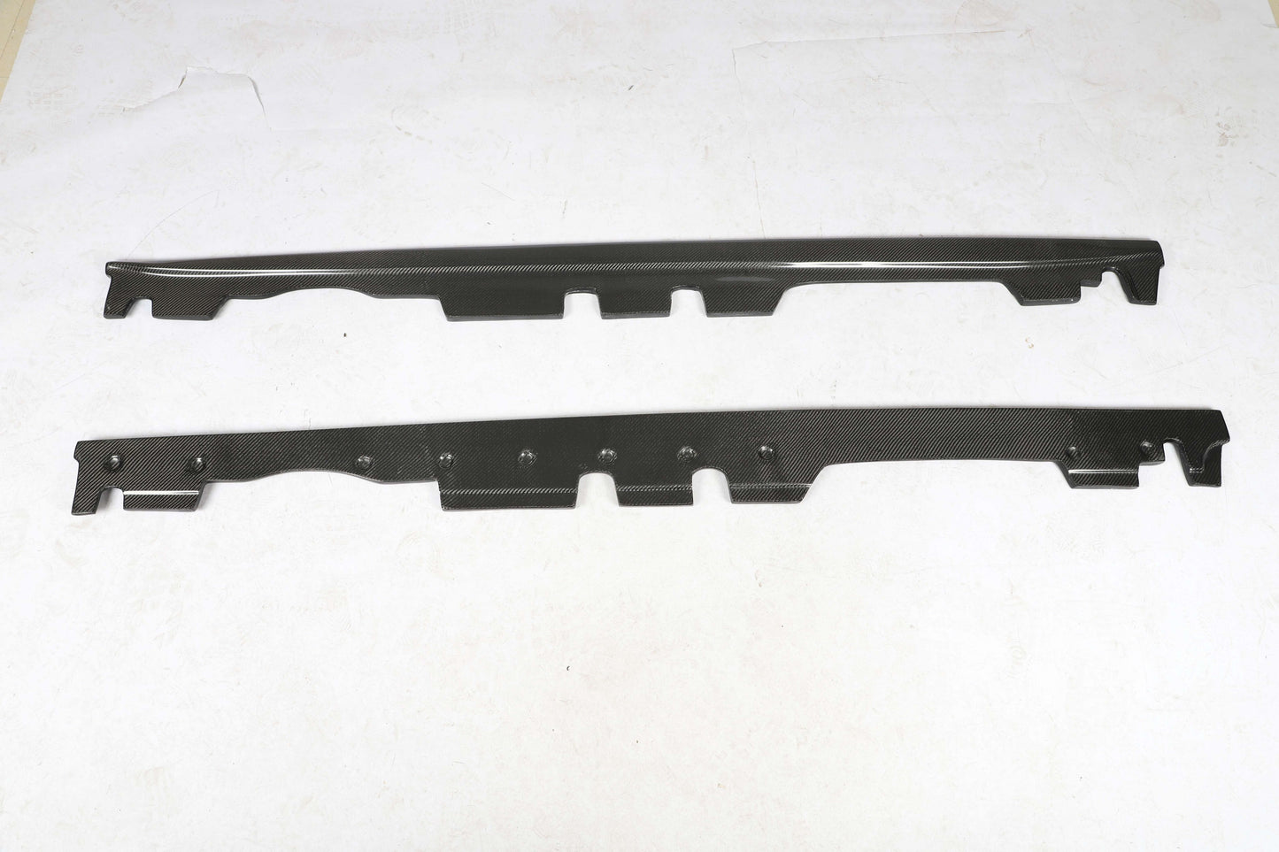 Car Styling E Style Carbon Fiber Body Trim Side Skirt Bumper Extension Lip For BMW 3 Series E92 E93 M3 2008-2013