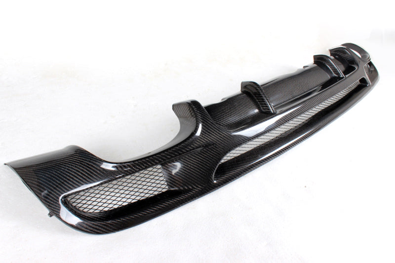 BMW E82 rear bumper diffuser quad exhaust dual outlet
