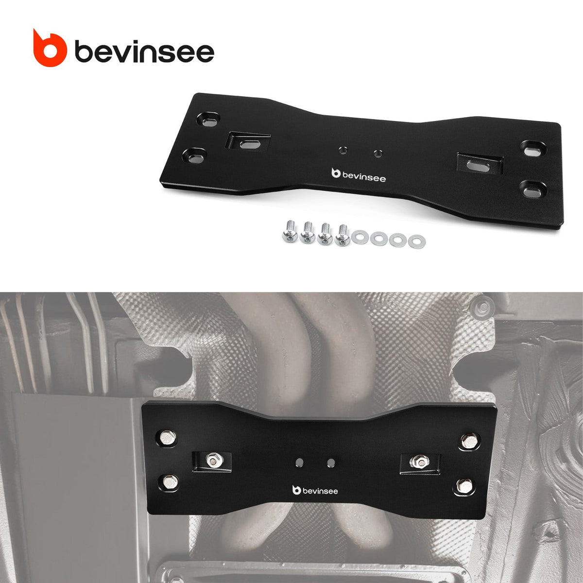 Bevinsee Lower Reinforcement Brace – for BMW E46 E90 E92 M3 E84 X1
