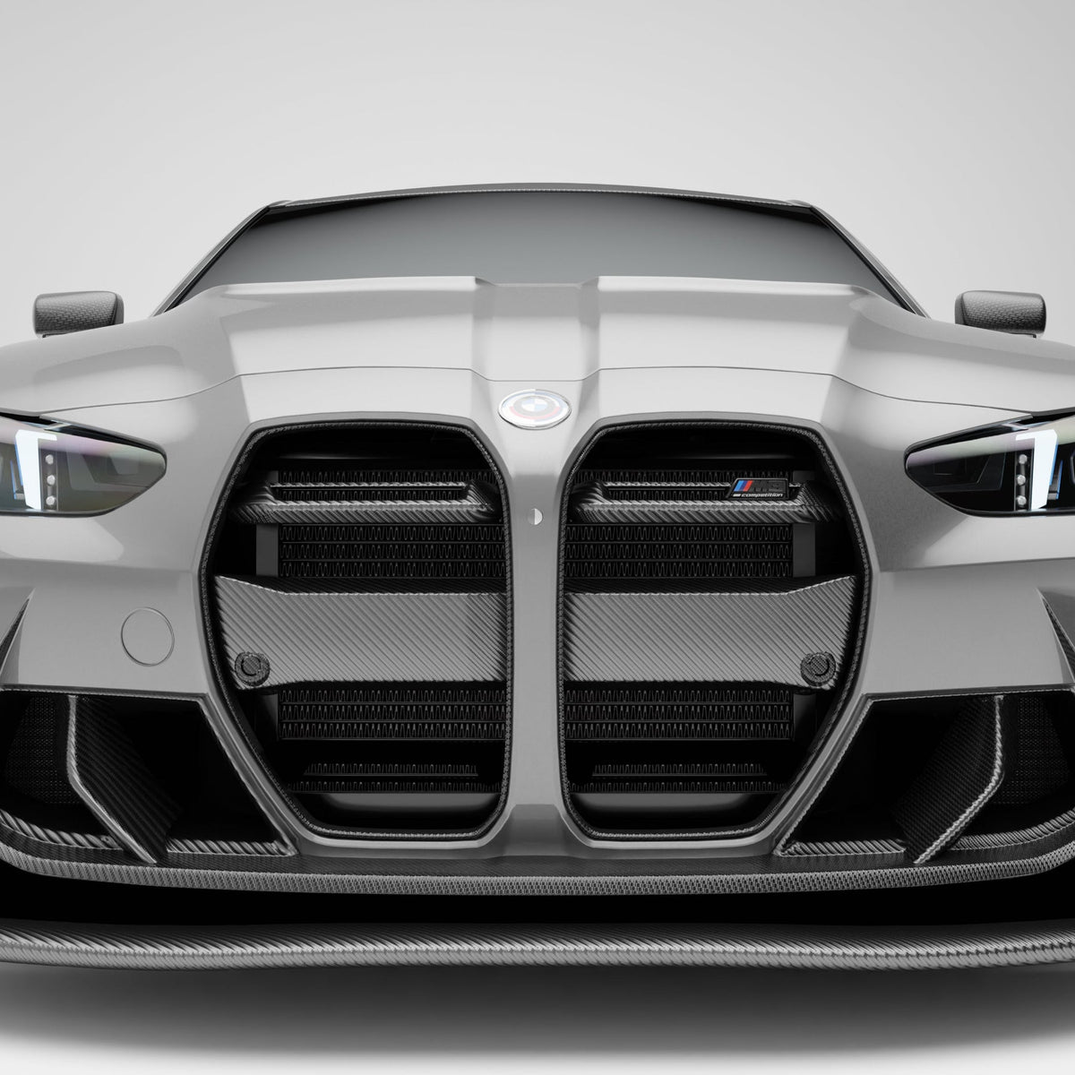 BMW M3 G80 Carbon Fiber Race Front Grill (without ACC)
