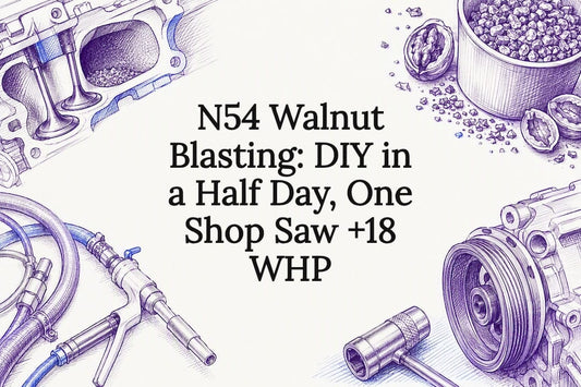 Walnut blasting tools and valve sketch title card