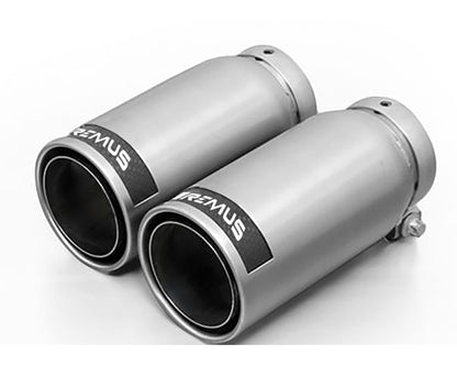 REMUS 0046 83CR Street Race carbon tailpipe finish