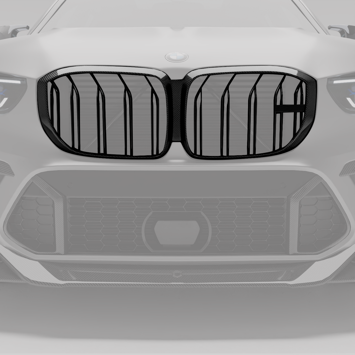 BMW X5M F95 Pre-LCI Carbon Fiber Front Grille
