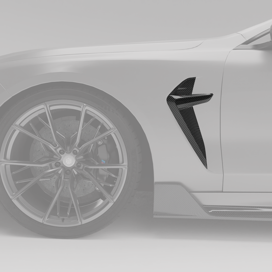 BMW M8 F93 Carbon Fiber Side Fender Vents