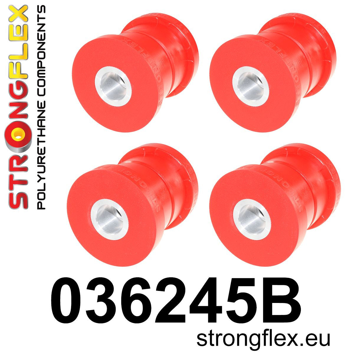 036245B: Rear beam bush kit