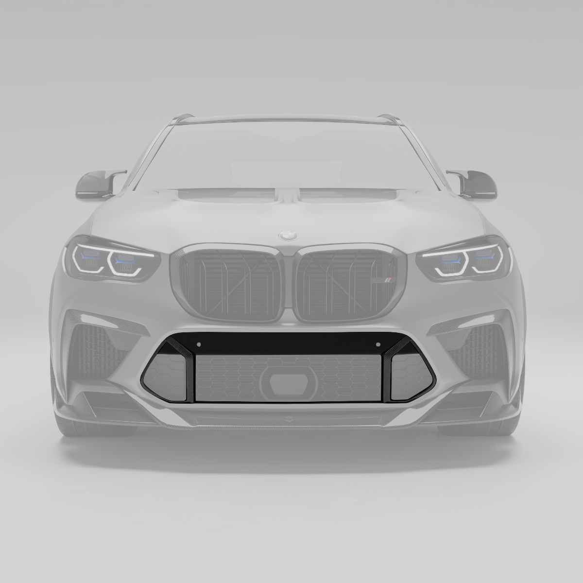 BMW X5M F95 Pre-LCI Carbon Fiber Front Air Intake Trim