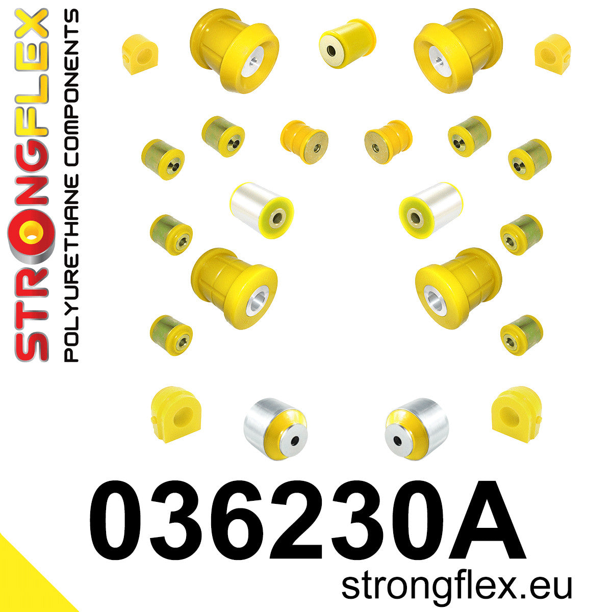 036230A: Full suspension bush kit SPORT