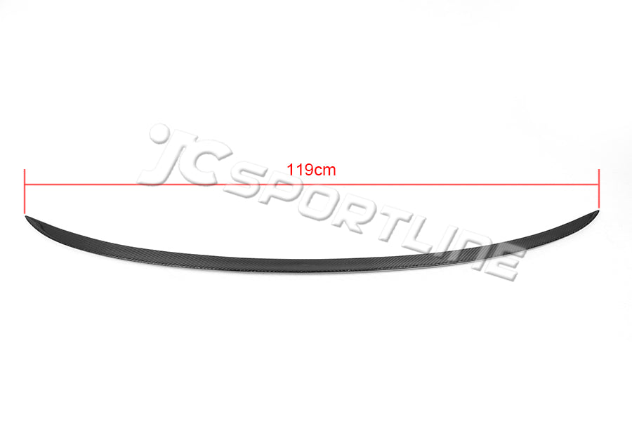 E93 convertible CARBON FIBER TRUNK SPOILER LIP 325 328 330 335 M3 style for BMW 07-13