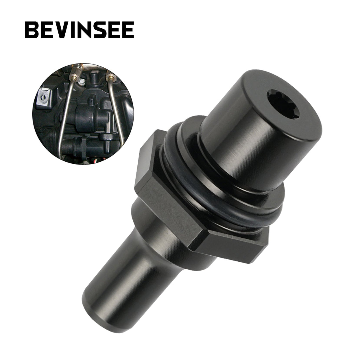 Bevinsee N54 PCV Valve + Cover Upgrade – for BMW E82 E88 E89 E90 E91 E92 E93 E60 E61 E71 135i 335i 535i X6 Z4 Twin Turbo Engines