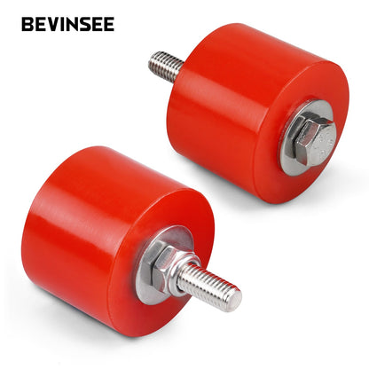 Bevinsee Poly Transmission Mounts Bushings Sets (80A Durometer) – for BMW E30 E36 E46 E82 E88 E90 E93 E92 Z3 Z4