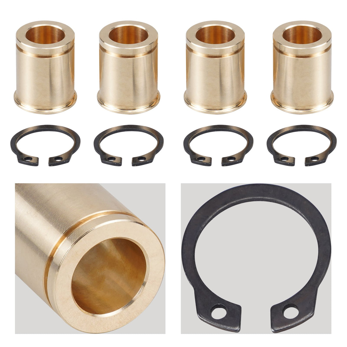 Bevinsee Brass Brake ATE Caliper Guide Bushing Set – for BMW E30 E36 E46 E92