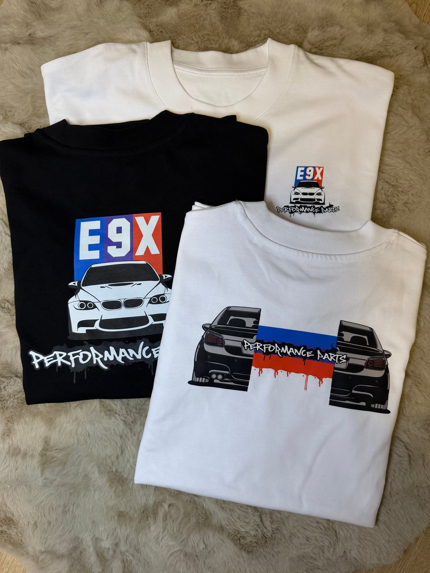 Oversized E9x Performance Parts T-shirt | E92 Merch