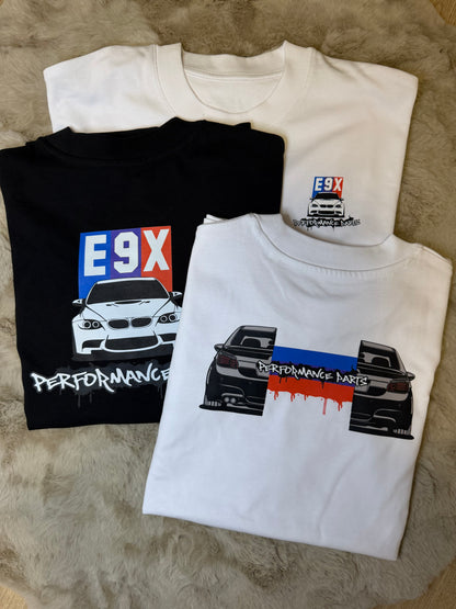 Oversized E9x Performance Parts T-shirt | E92 Merch