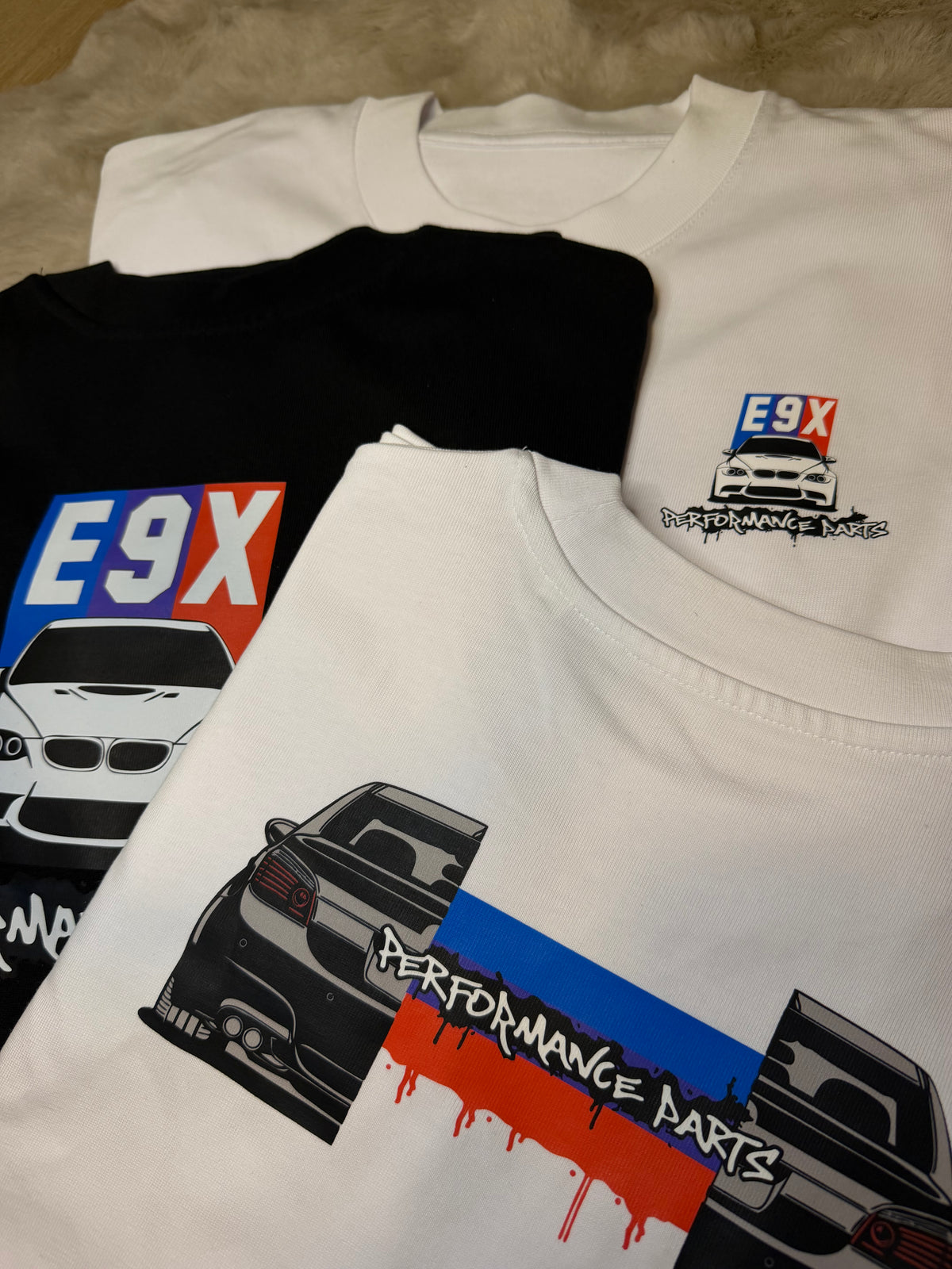 Oversized E9x Performance Parts T-shirt | E92 Merch