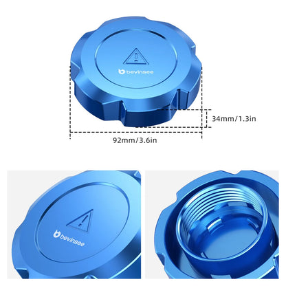 Bevinsee Billet Aluminum Coolant Reservoir Cap for BMW E9X, F3X & More