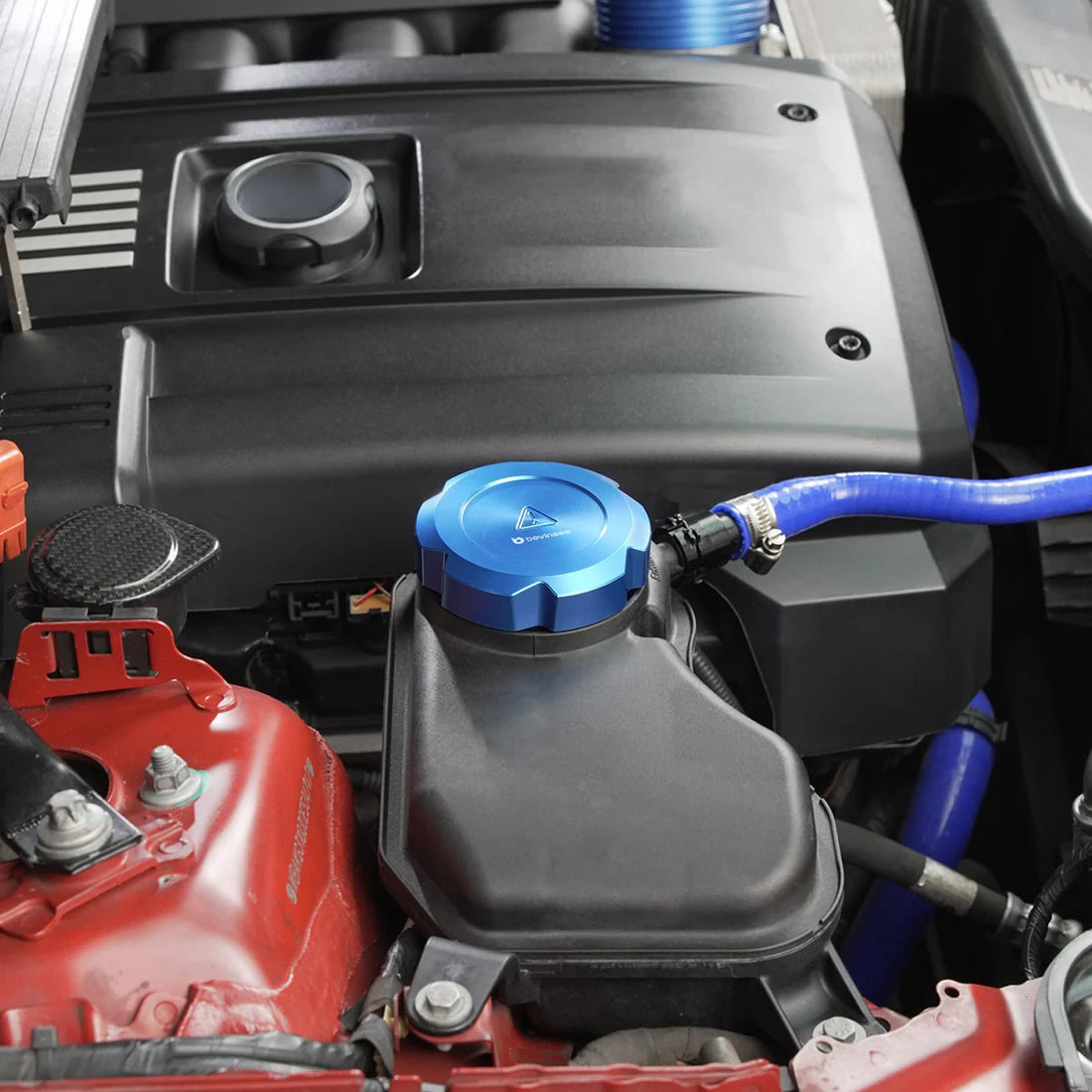 Bevinsee Billet Aluminum Coolant Reservoir Cap for BMW E9X, F3X & More