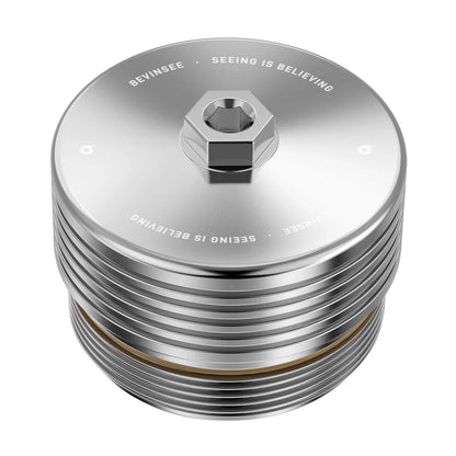 Bevinsee Magnetic Billet Aluminum Oil Filter Housing Cap for BMW N54, N55, S55, N52 & N20