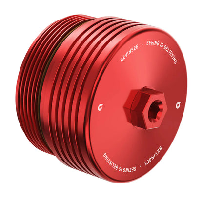 Bevinsee Magnetic Billet Aluminum Oil Filter Housing Cap for BMW N54, N55, S55, N52 & N20