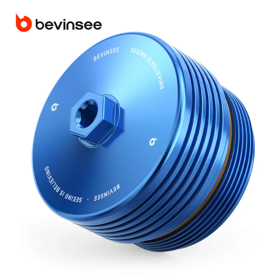 Bevinsee Magnetic Billet Aluminum Oil Filter Housing Cap for BMW N54, N55, S55, N52 & N20