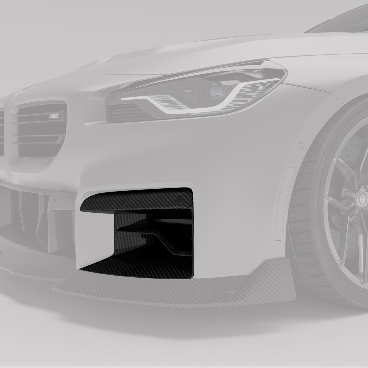 BMW M2 G87 Carbon Fiber Front Inlets