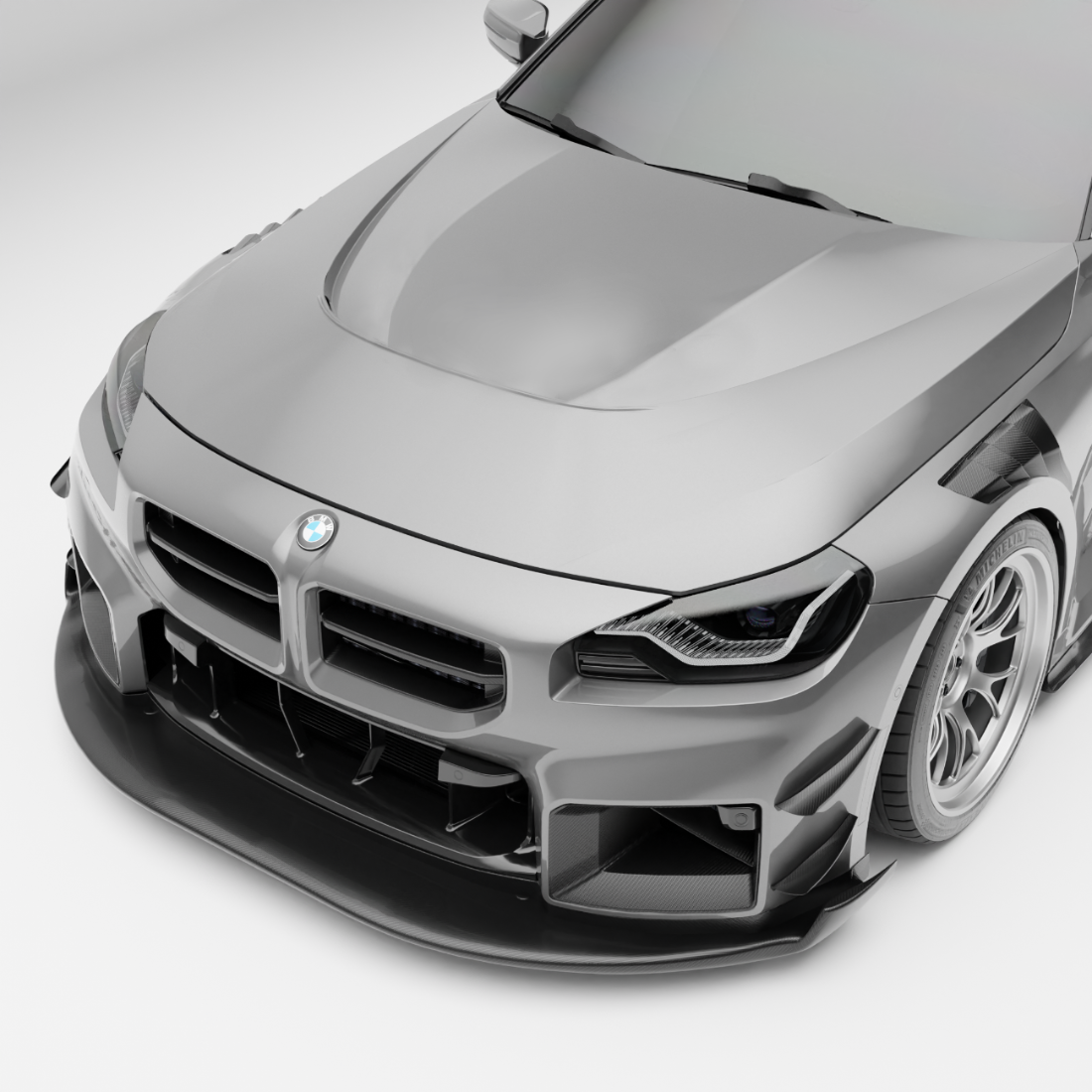 BMW M2 G87 Carbon Fiber Hood - Revozport