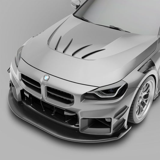 BMW M2 G87 Carbon Fiber Aero Hood & Strakes