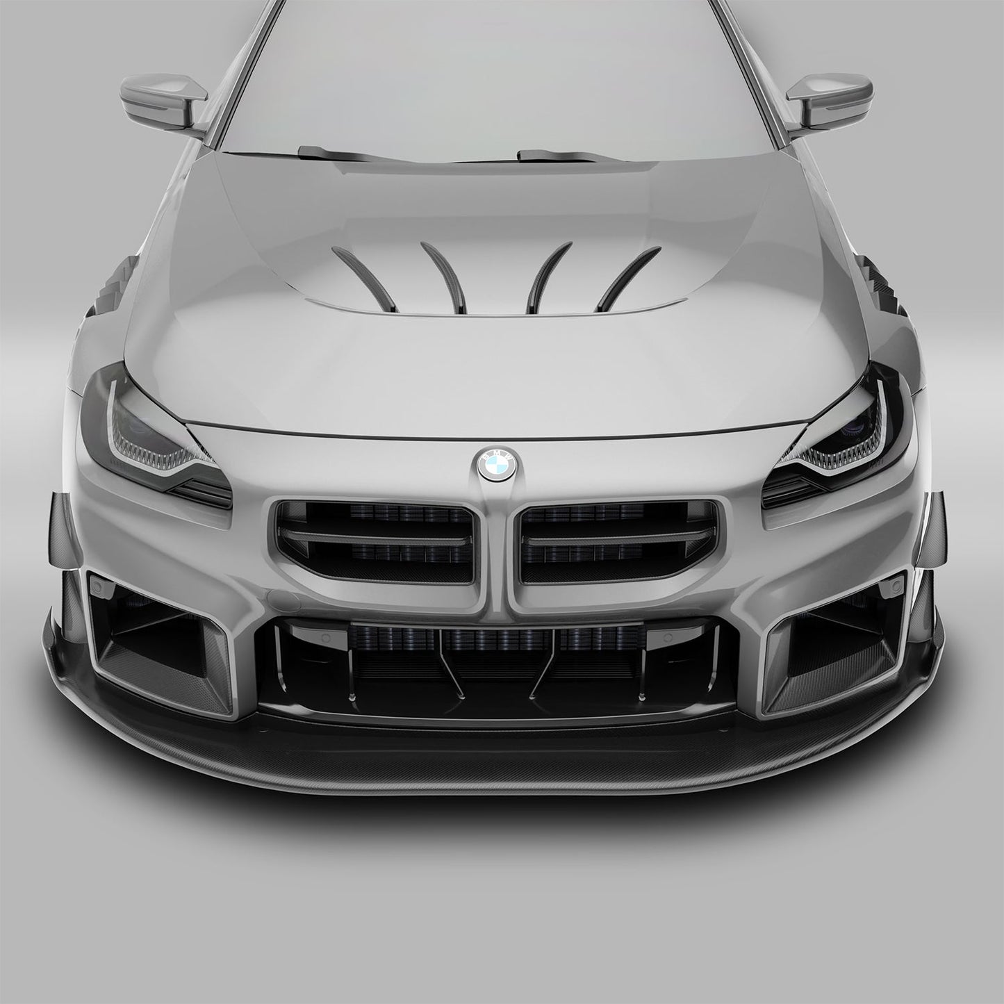 BMW M2 G87 Carbon Fiber Splitter & Air Dam - Revozport