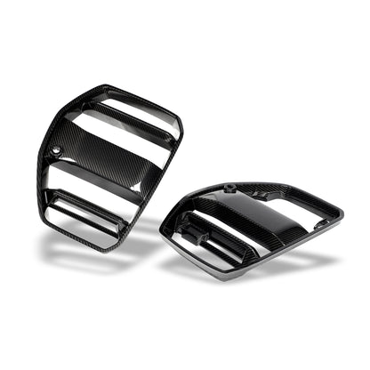 BMW M3 G80 carbon body kit front grill detail