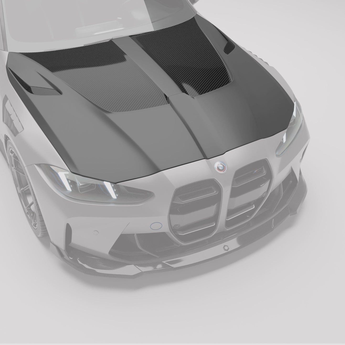 RevoZport BMW M3 G80 vented hood detail