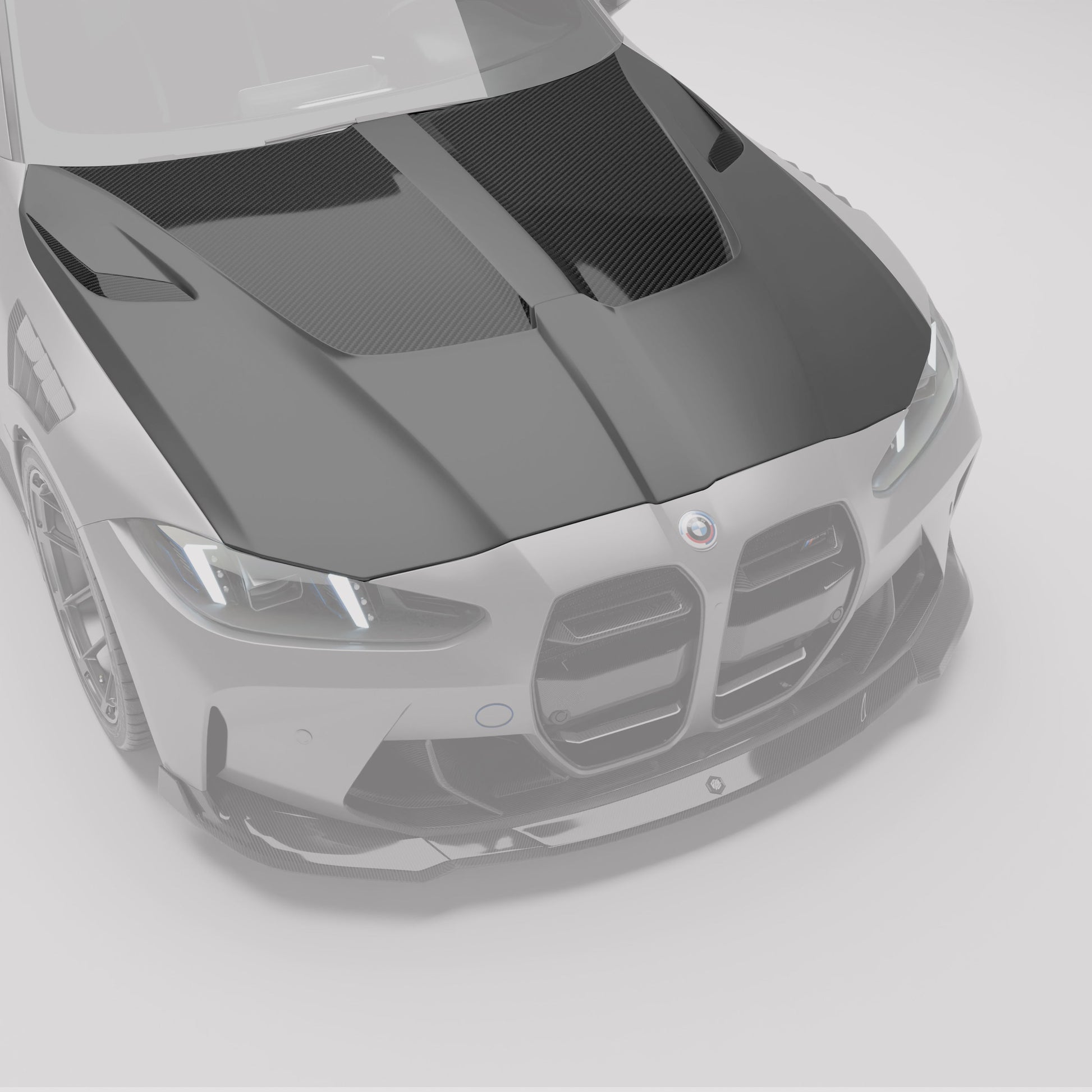 RevoZport BMW M3 G80 vented hood detail