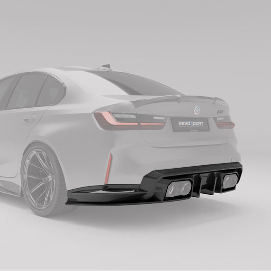 BMW M3 G80 Carbon Fiber Rear Diffuser