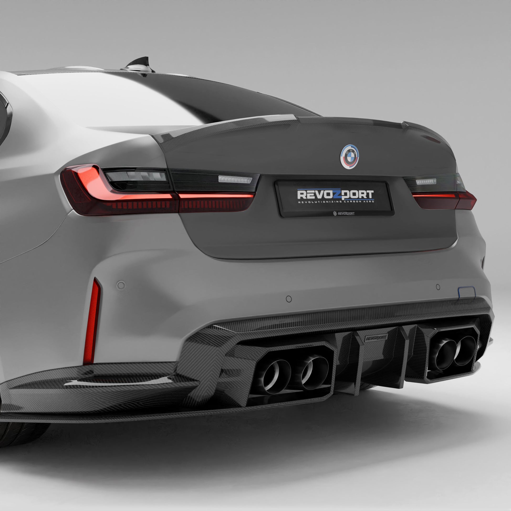 BMW M3 G80 carbon fiber rear trunk