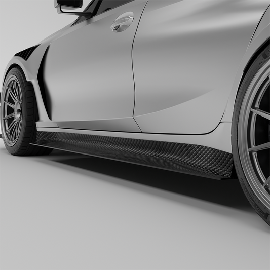 BMW M3 G80 Carbon Fiber Aero Side Skirts