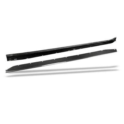 BMW M3 G80 Carbon Fiber Side Skirts - Revozport