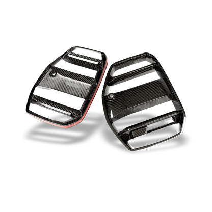 BMW M3 G80 carbon front grill without ACC detail