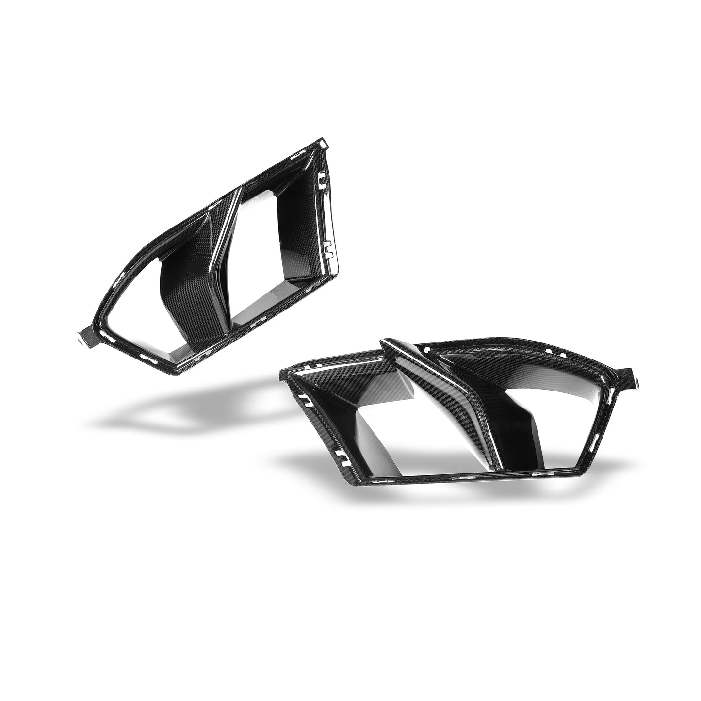 RevoZport BMW M3 G80 carbon front vents angle
