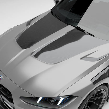 BMW M3 G81 Carbon Fiber Hood - Revozport