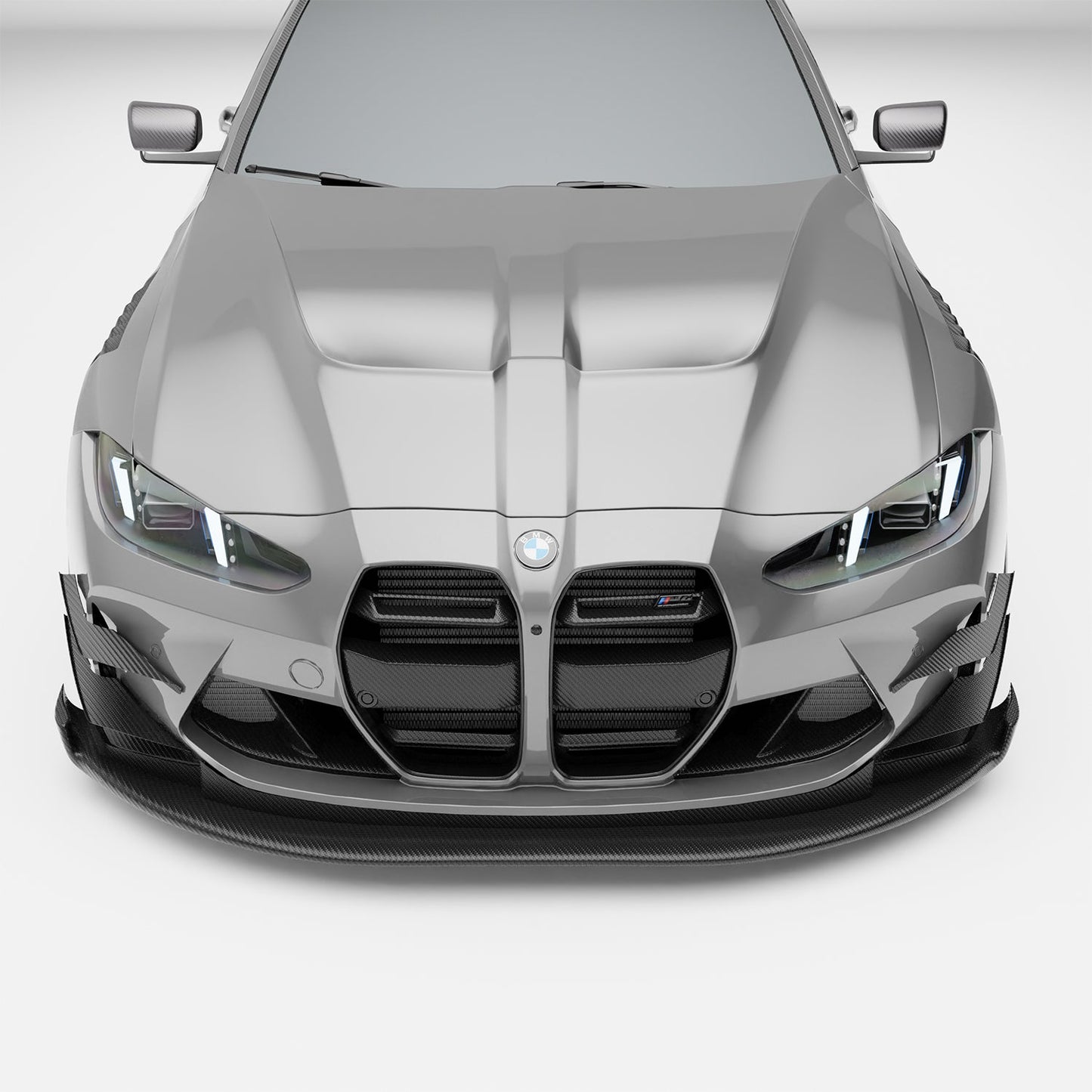 BMW M4 G82 Carbon Fiber Front Grill ( without ACC) - Revozport