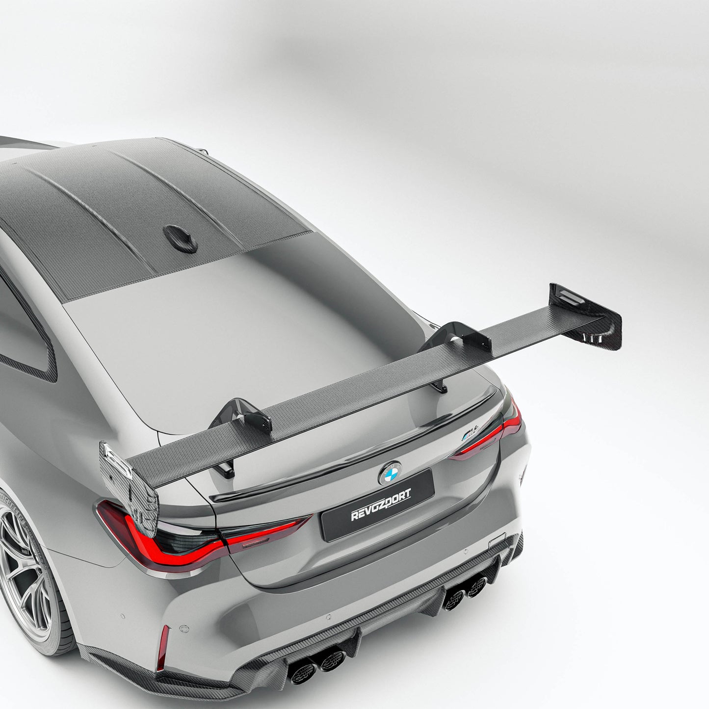 BMW M4 G82 Carbon Fiber Rear Wing - Revozport