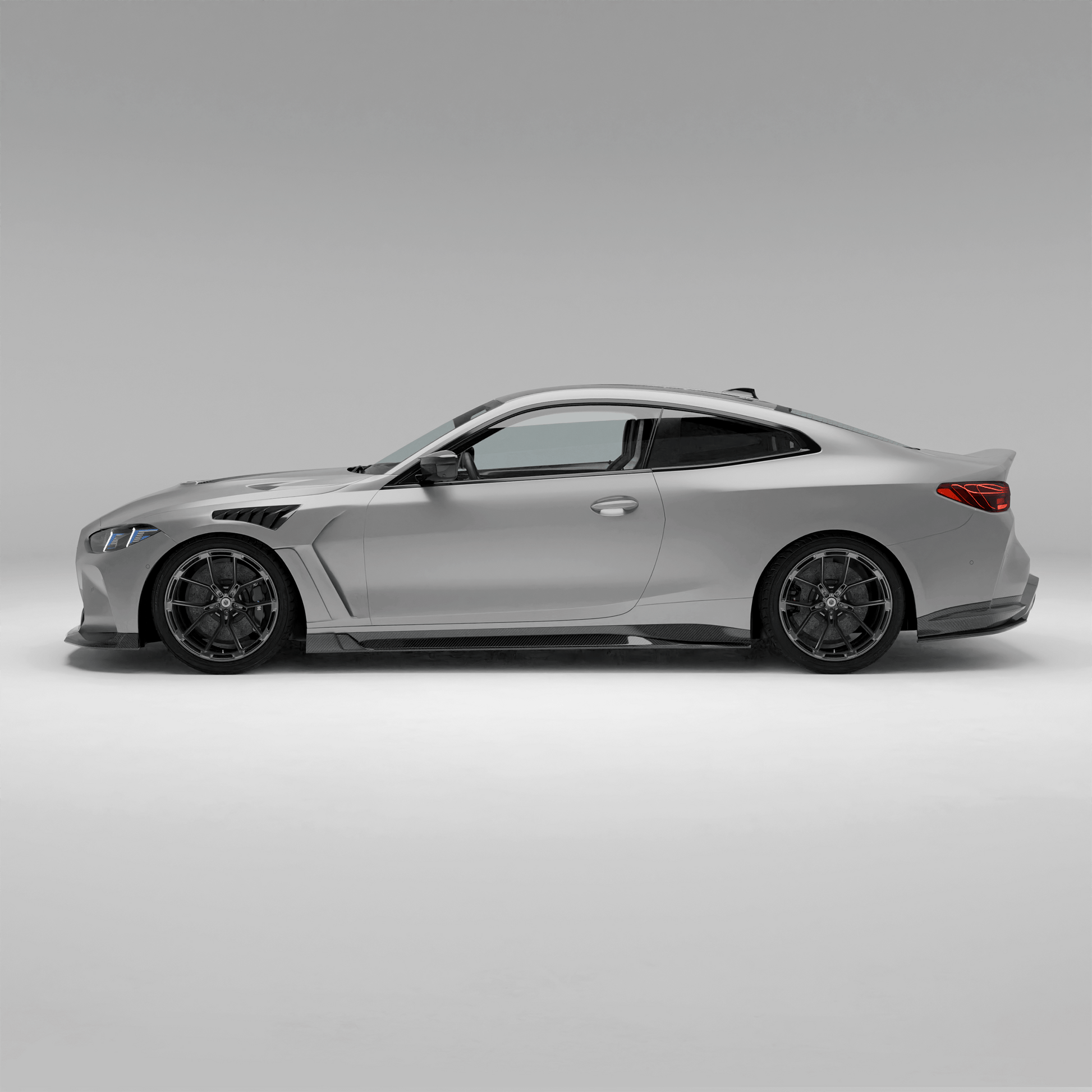 BMW M4 G82 Carbon Fiber Side Skirts - Revozport